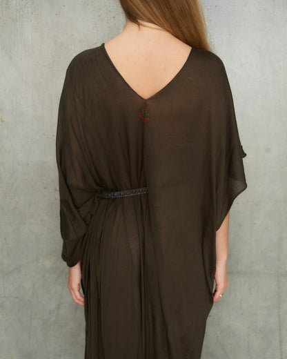 A.F. Vandevorst Brown Loose Gown