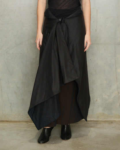 A.F. Vandevorst Black Thick Wrap