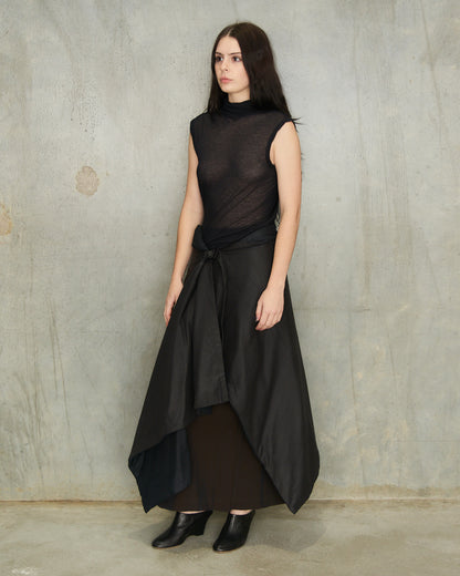 A.F. Vandevorst Black Thick Wrap