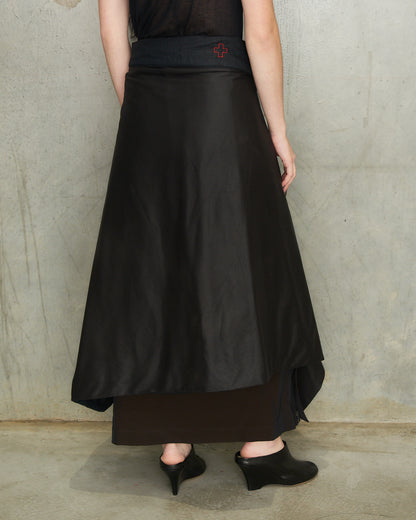 A.F. Vandevorst Black Thick Wrap
