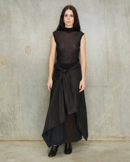 A.F. Vandevorst Black Thick Wrap