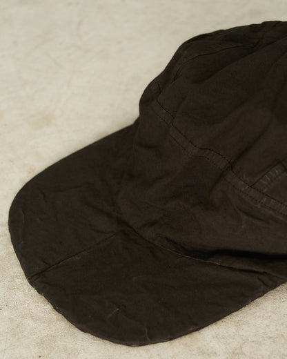 Dark Brown Cotton Cap