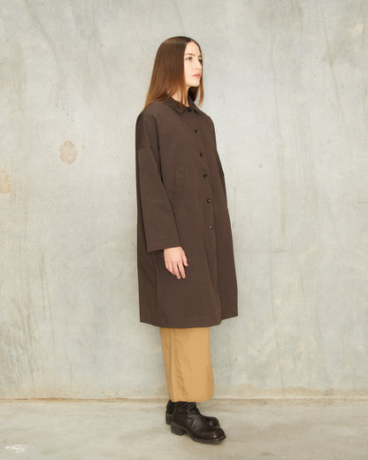 Brown Long Easy Coat