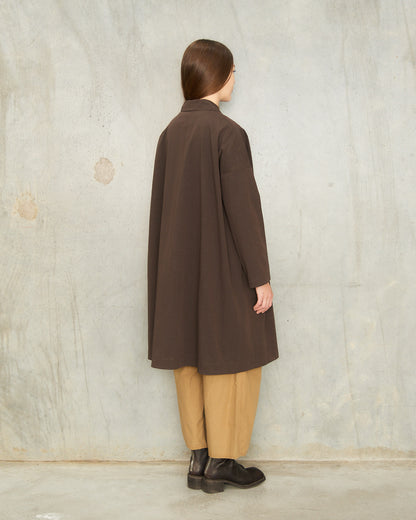 Brown Long Easy Coat