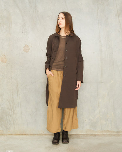 Brown Long Easy Coat