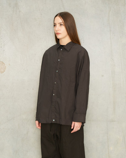 Charcoal Unisex Collared Shirt
