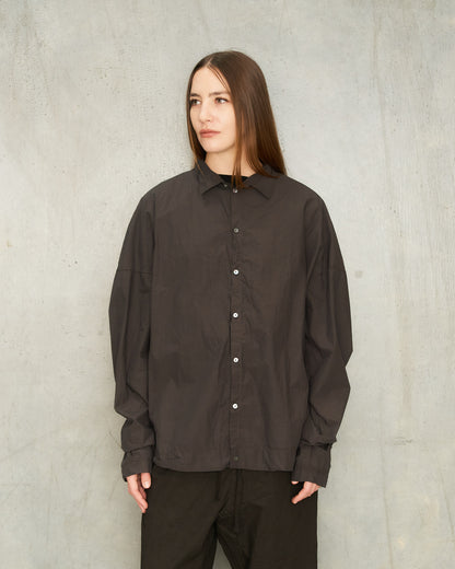 Charcoal Unisex Collared Shirt