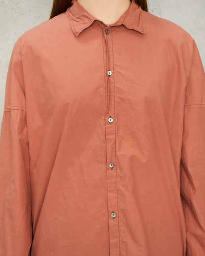 Coral Unisex Collared Shirt