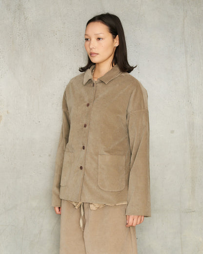 Marron Glace Velvet Blazer