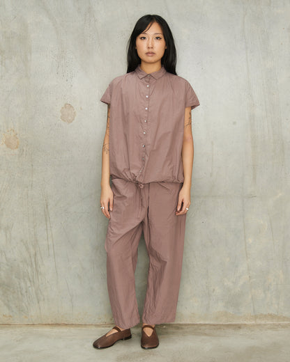 Mauve Classic Cotton Trousers