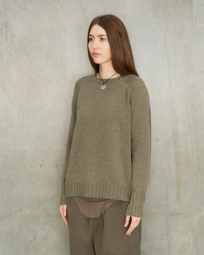 Sage Cashmere Sweatshirt