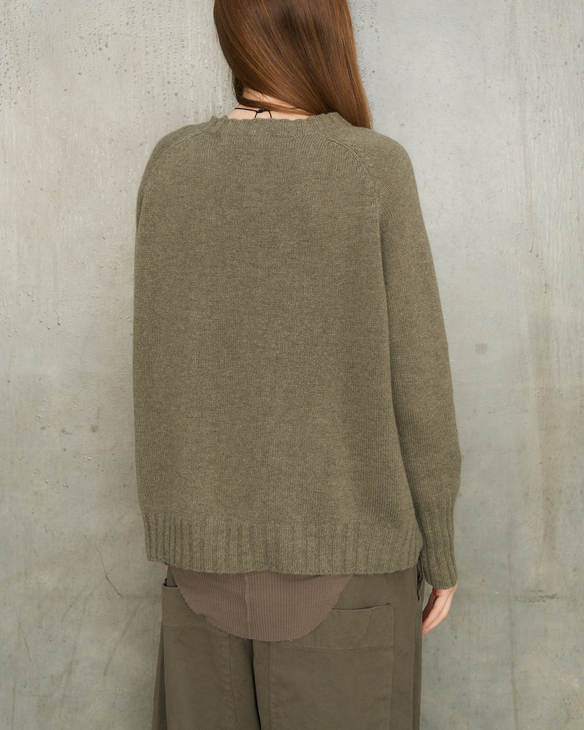 Sage Cashmere Sweatshirt