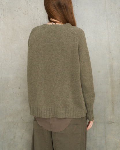 Sage Cashmere Sweatshirt