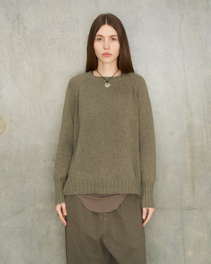 Sage Cashmere Sweatshirt