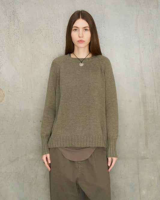 Sage Cashmere Sweatshirt