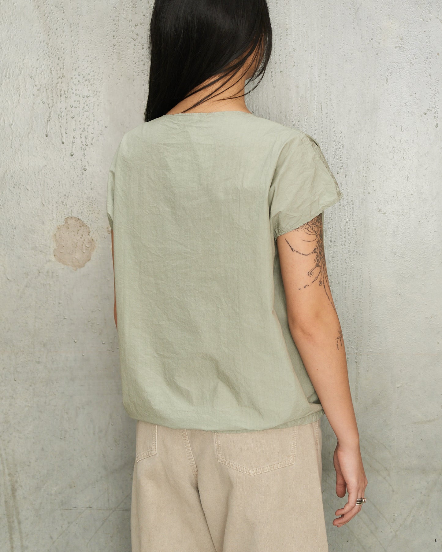 Sage Short Sleeve Top