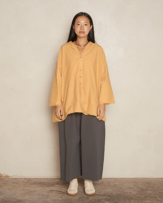 Sun Yellow Loose Shirt