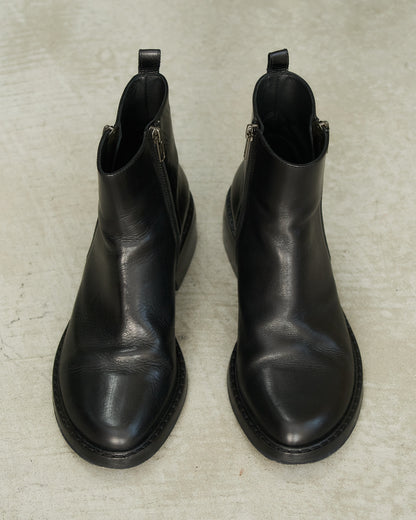 Ann Demeulemeester Black Double Zip Boots
