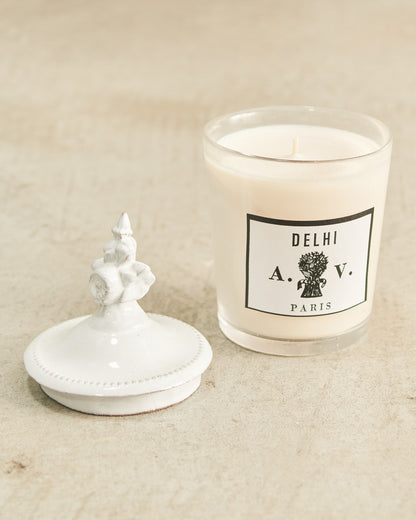 Delhi Candle & Bouquet Candle Top Gift Pack