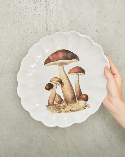 Mushroom Cluster Deep Platter