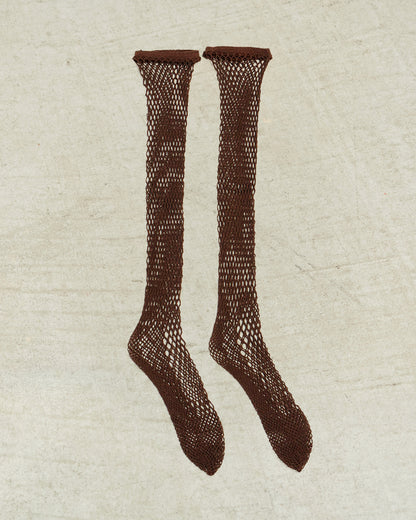 Chocolate Fishnet Stocking