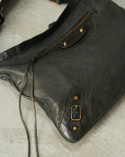 Balenciaga Dark Grey City Bag