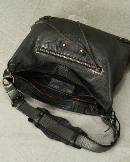 Balenciaga Dark Grey City Bag