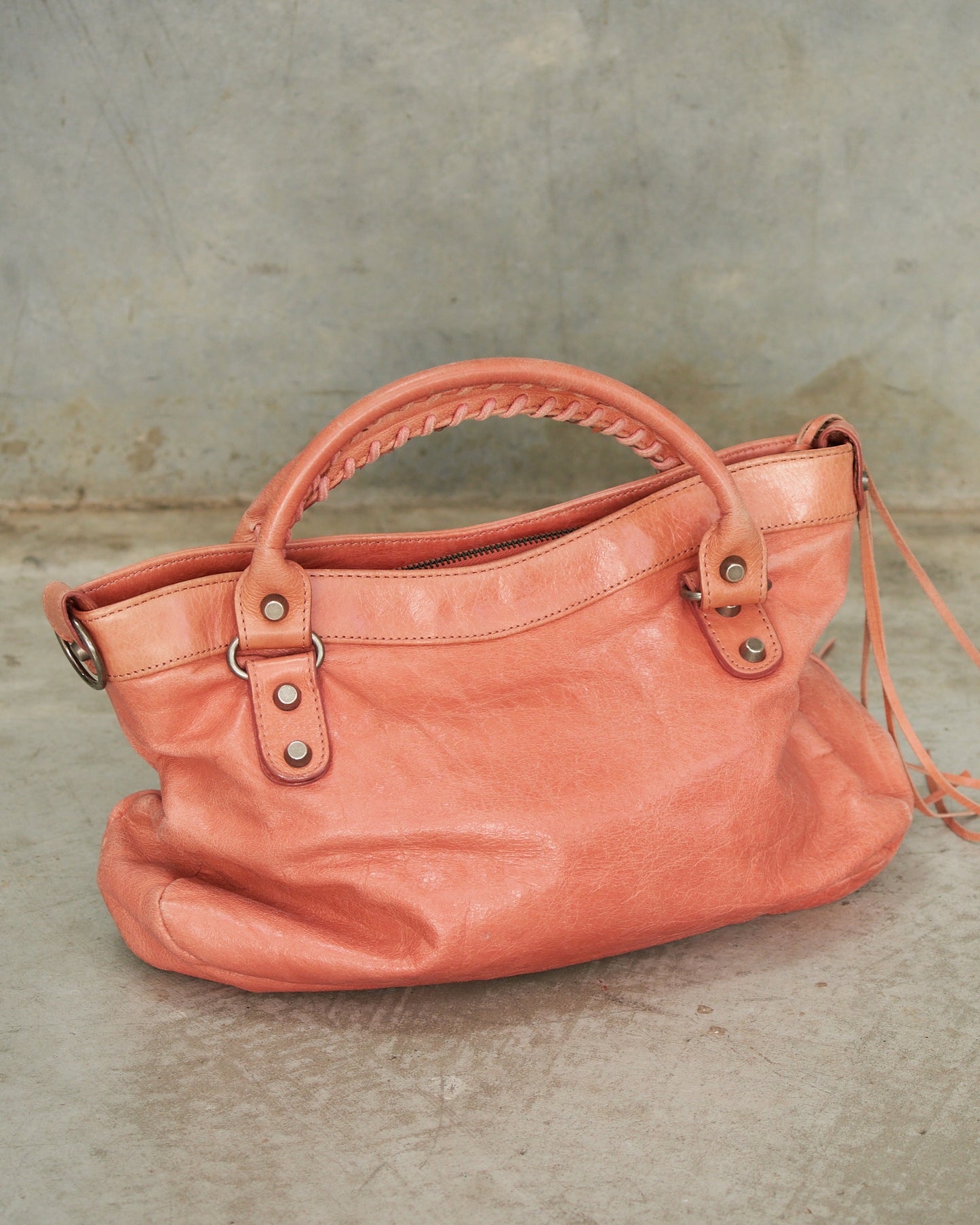 Balenciaga Pink Le City First Bag