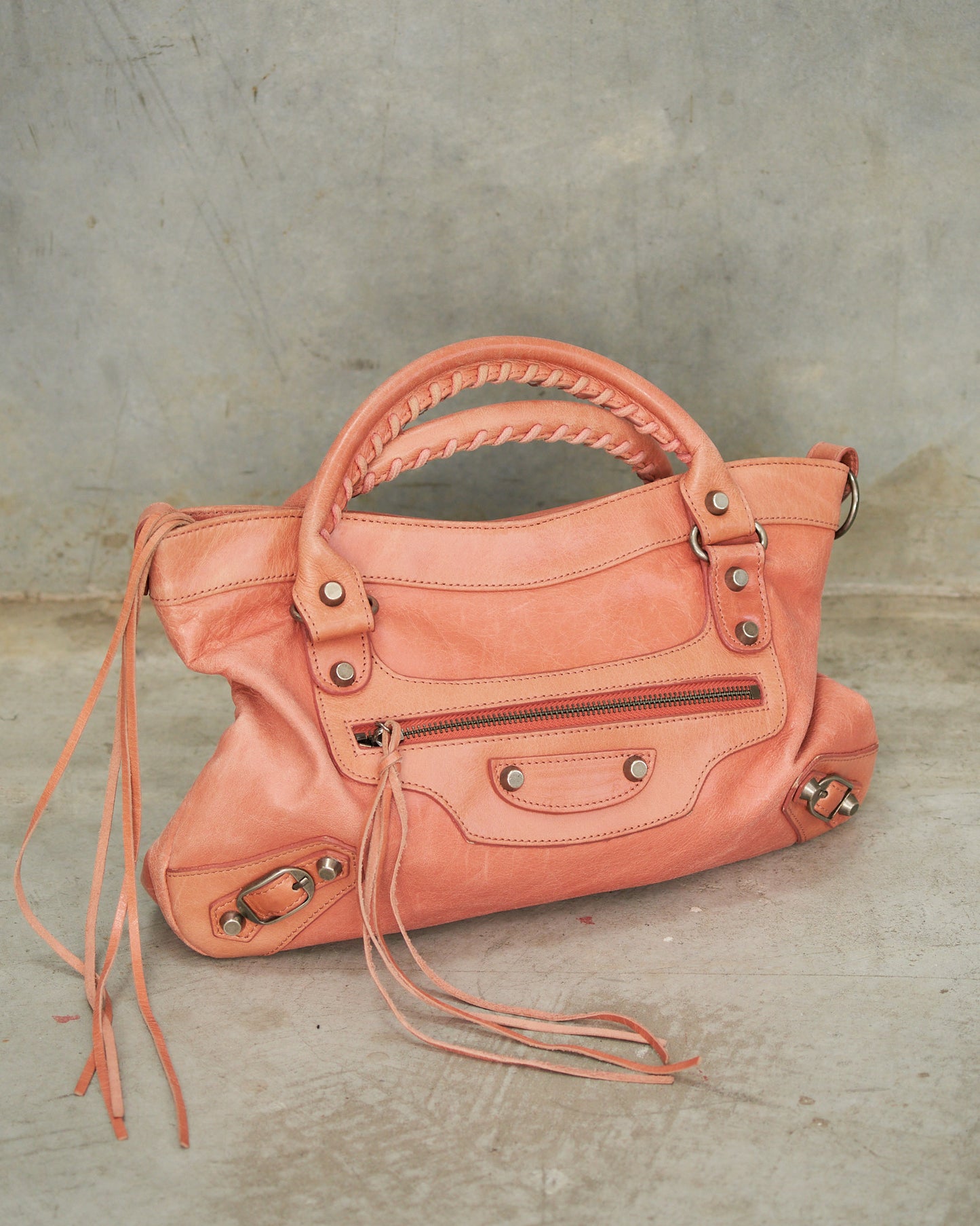 Balenciaga Pink Le City First Bag