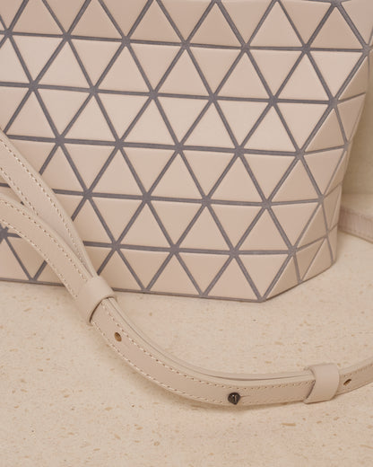 Beige Crystal Matte Bag