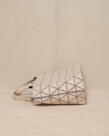 Beige Crystal Matte Bag
