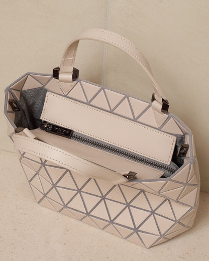 Beige Crystal Matte Bag