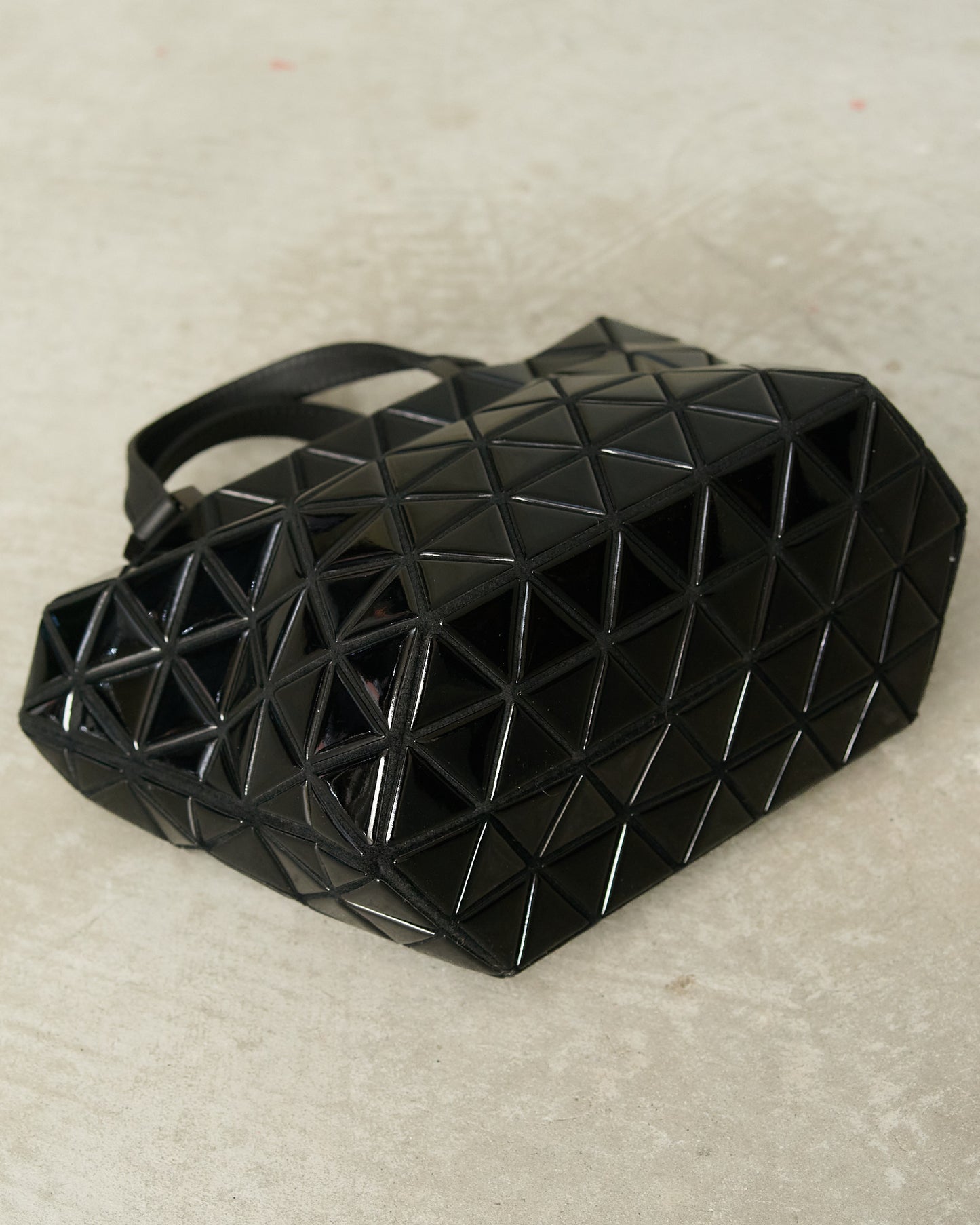 Black Crystal Gloss Handbag