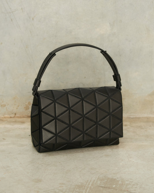 Matte Black Fossette Bag