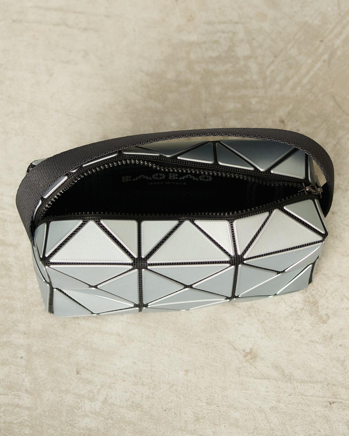 Blue Metallic Cuboid Shoulder Bag