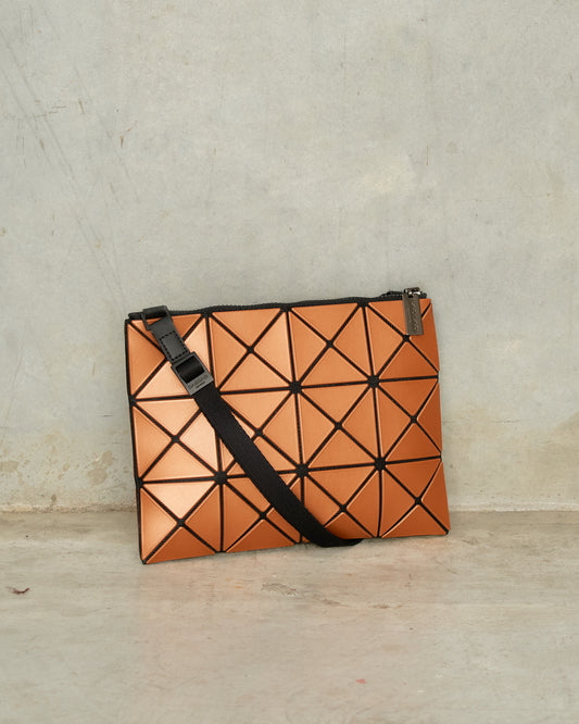 Brick Lucent Metallic Shoulder Bag