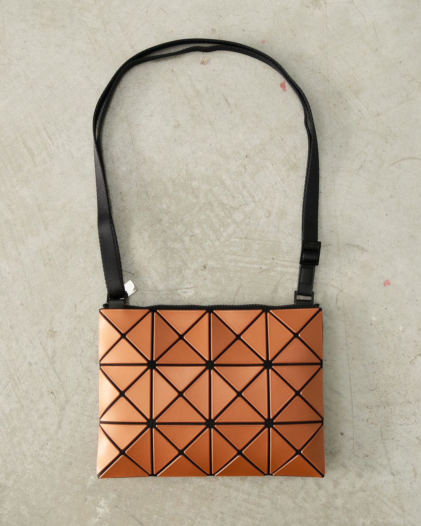 Brick Lucent Metallic Shoulder Bag