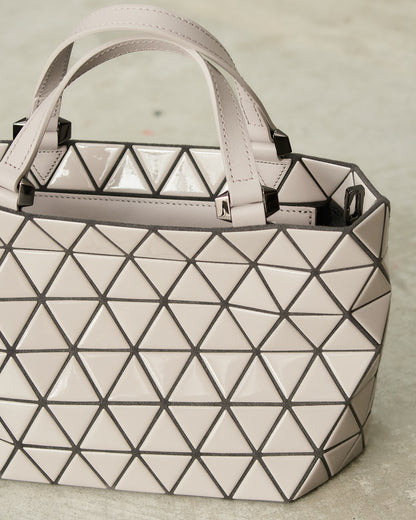 Greige Crystal Gloss Handbag