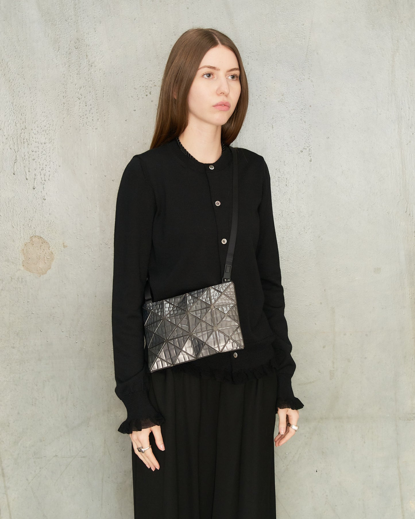 Gunmetal Kaiju Shoulder Bag