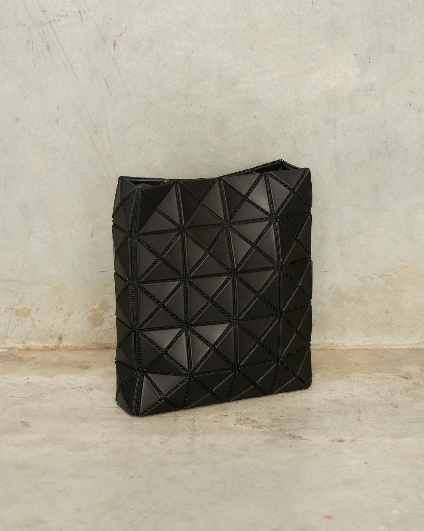 Matte Black Prism Shoulder Bag