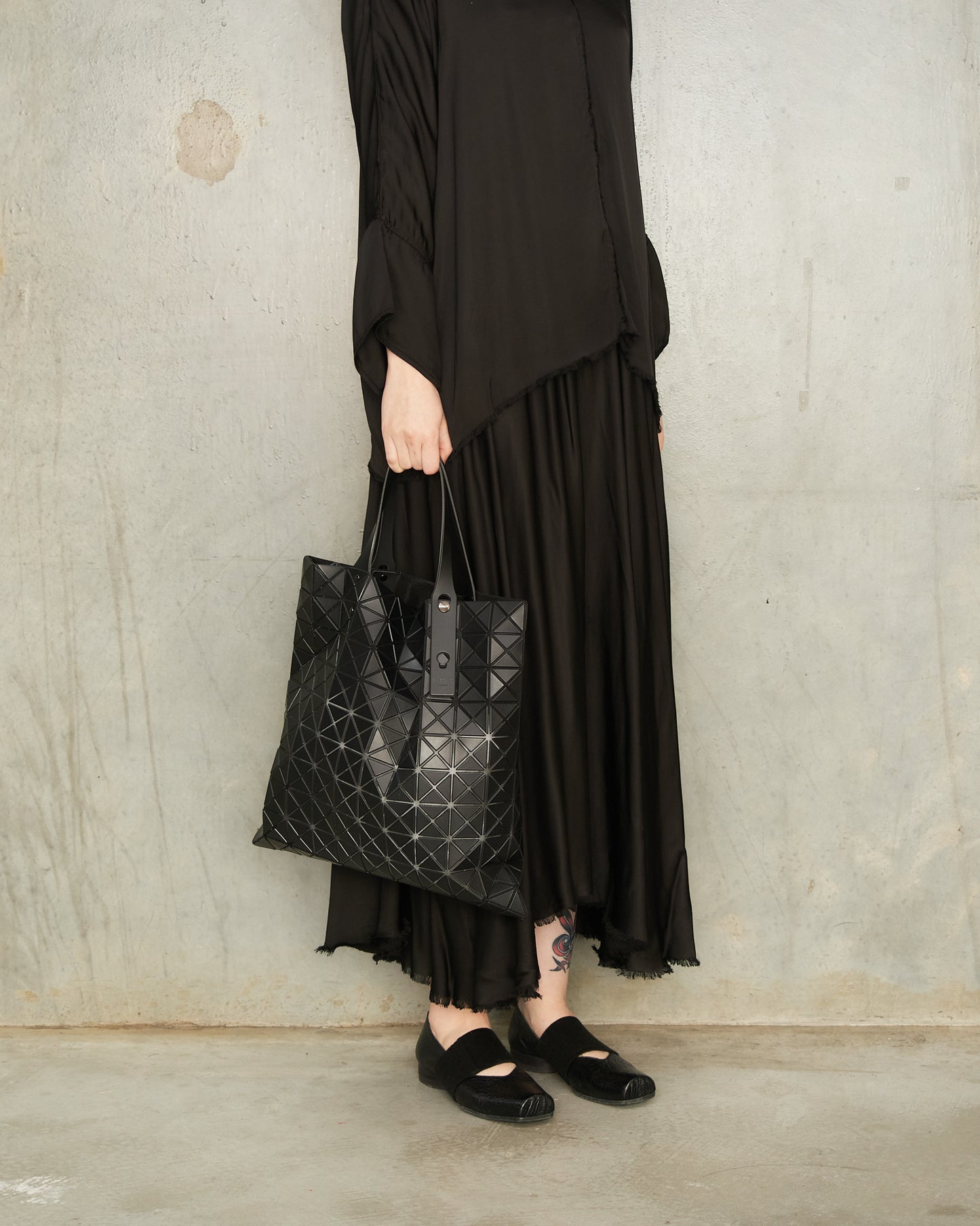 Matte Black Tote Bag