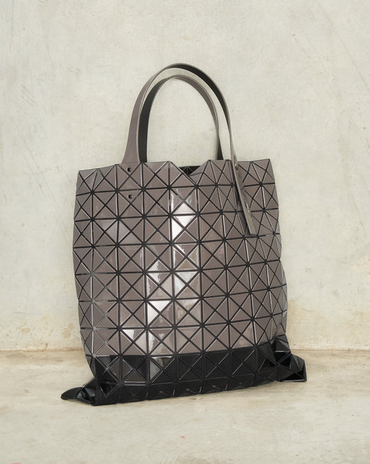 Black Two-Tone Prism Tote