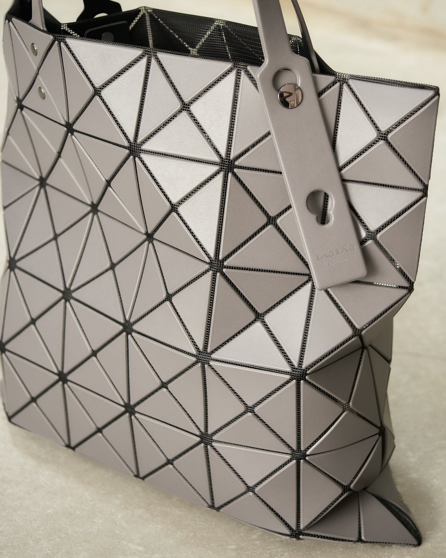 Charcoal Grey Lucent Tote Bag