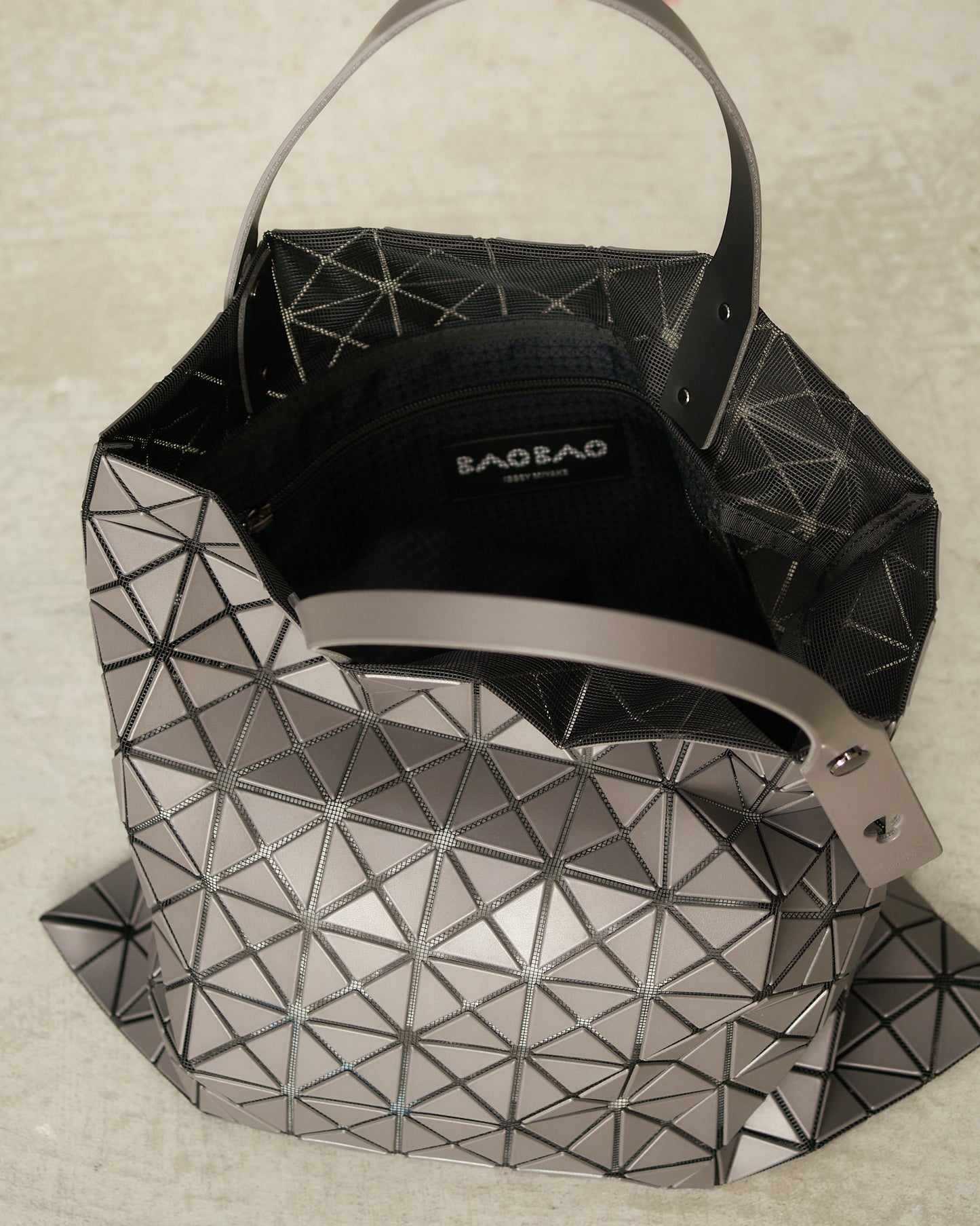 Charcoal Prism Tote Bag