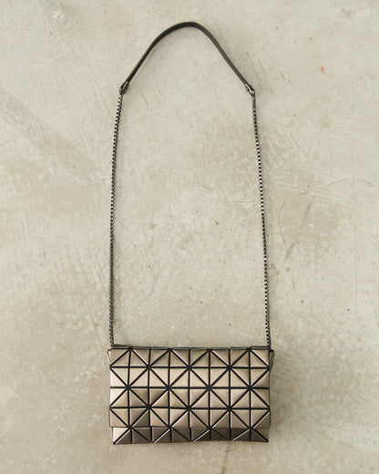 Gunmetal Platinum Chain Coffret Bag