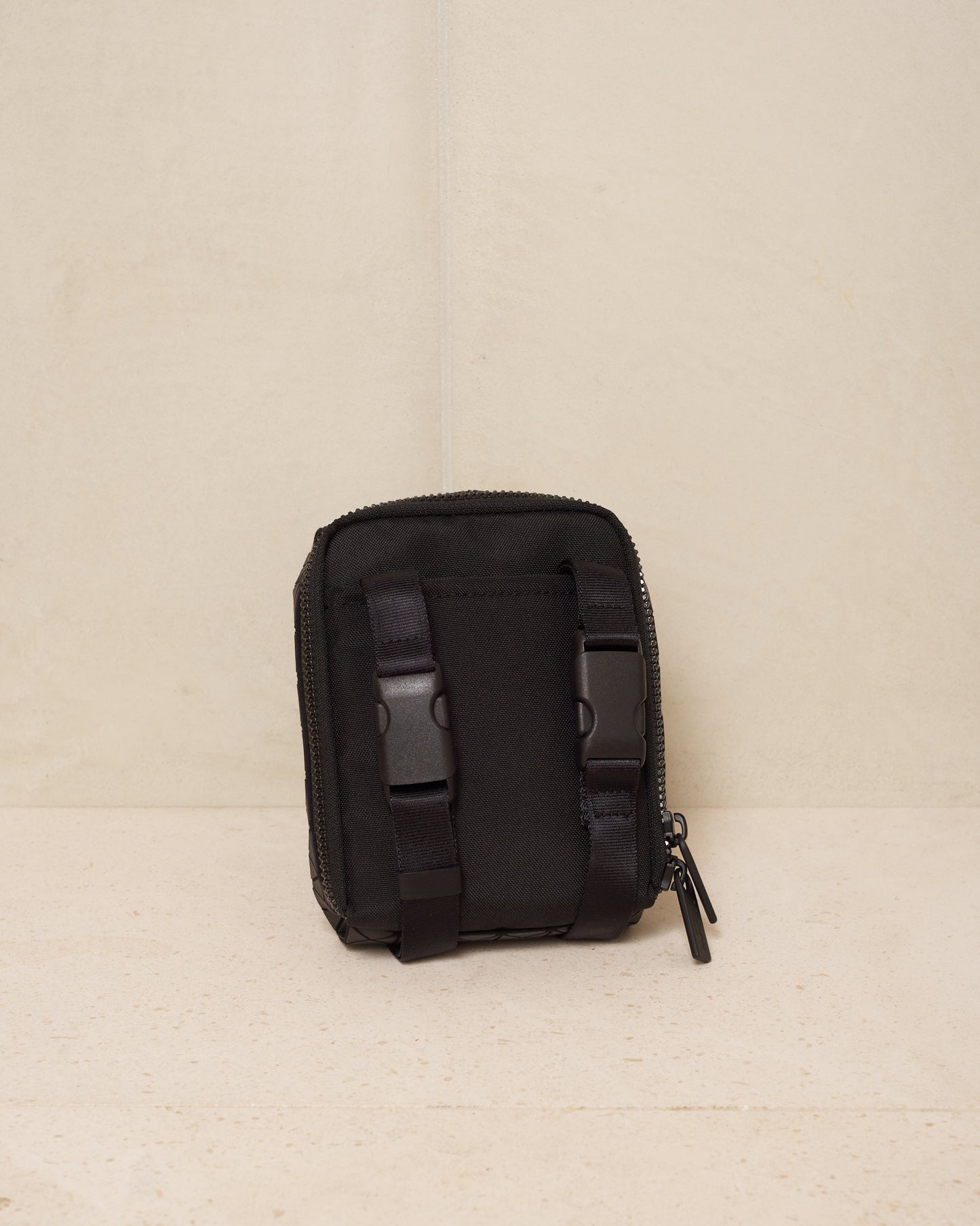 Matte Black Beetle Shoulder Bag