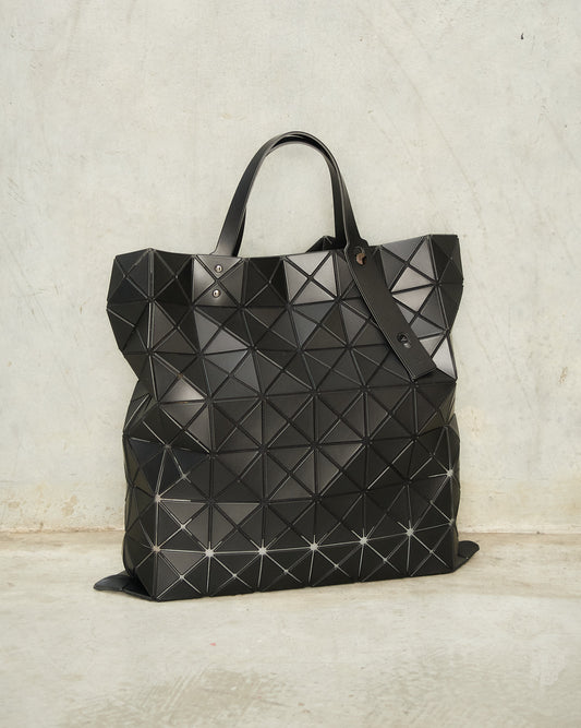 Matte Black Lucent Large Tote