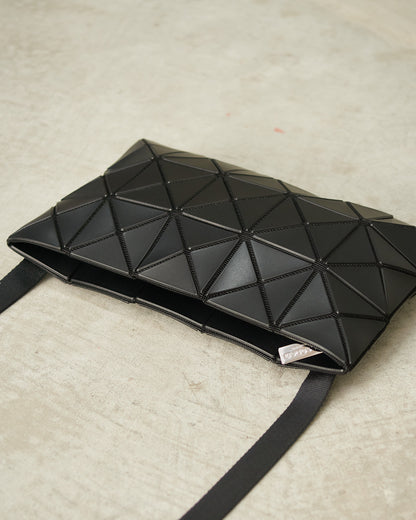 Matte Black Lucent Shoulder Bag