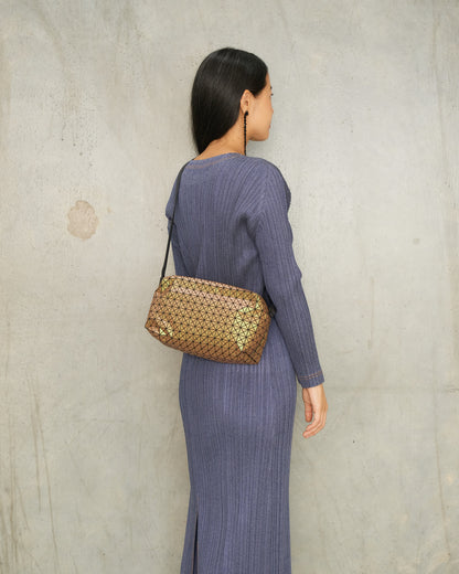 Metallic Orange Insect Saddle Bag