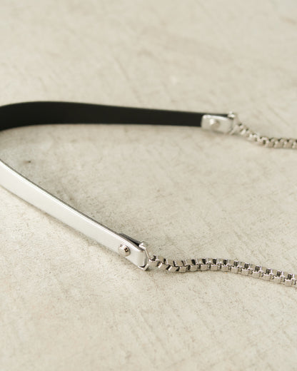 Silver Platinum Chain Coffret Bag
